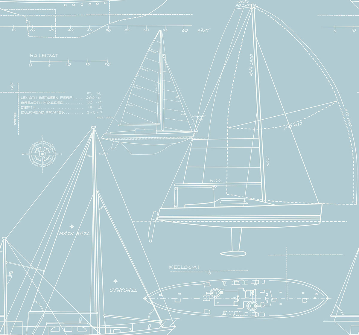 Обои KT Exclusive (Flagman Series) Yacht Club YC61302