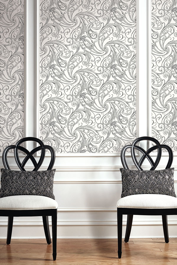 Обои Paper&Ink Black&White BW23100