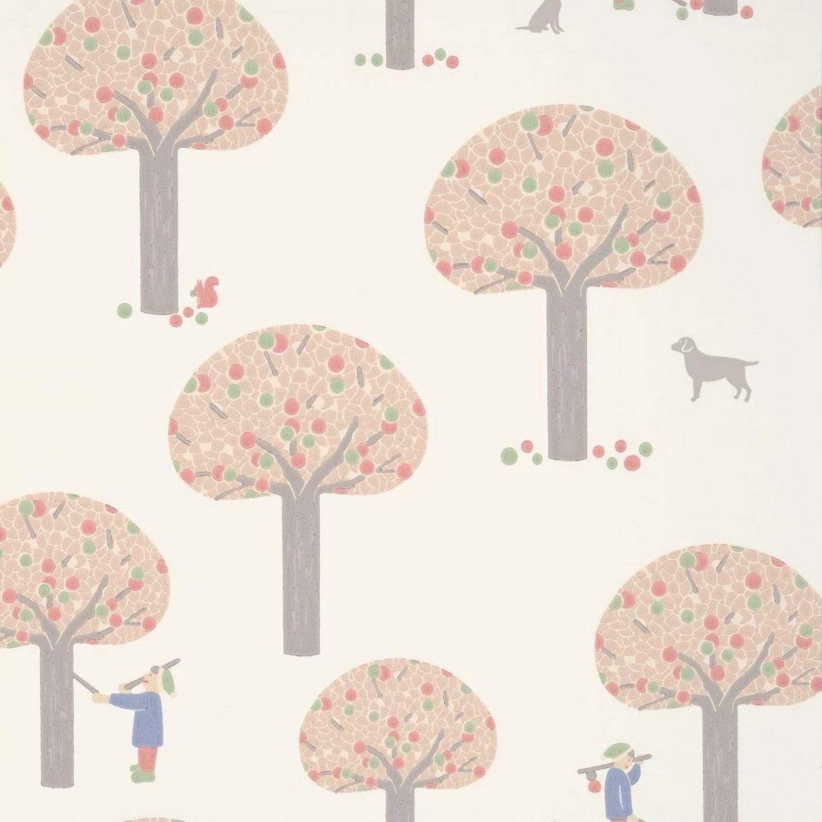 Обои Little Greene Storybook Papers 0231ROMASQU