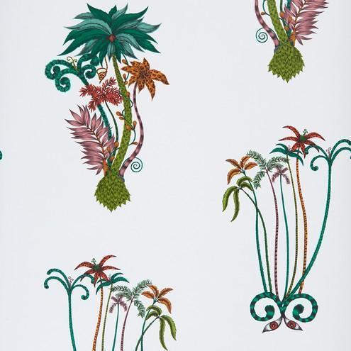 Обои Clarke&Clarke Animalia Wallpaper JUNGLE-PALMS-JUNGLE-W0101-02