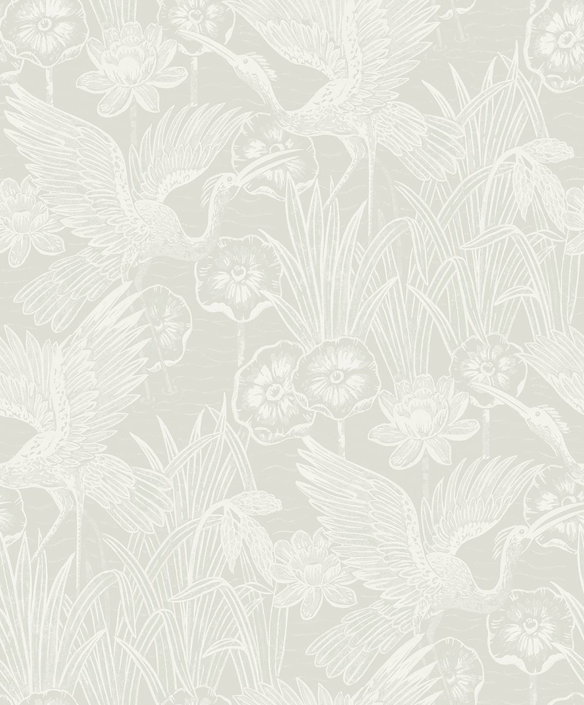 Обои Seabrook White Heron EW11500