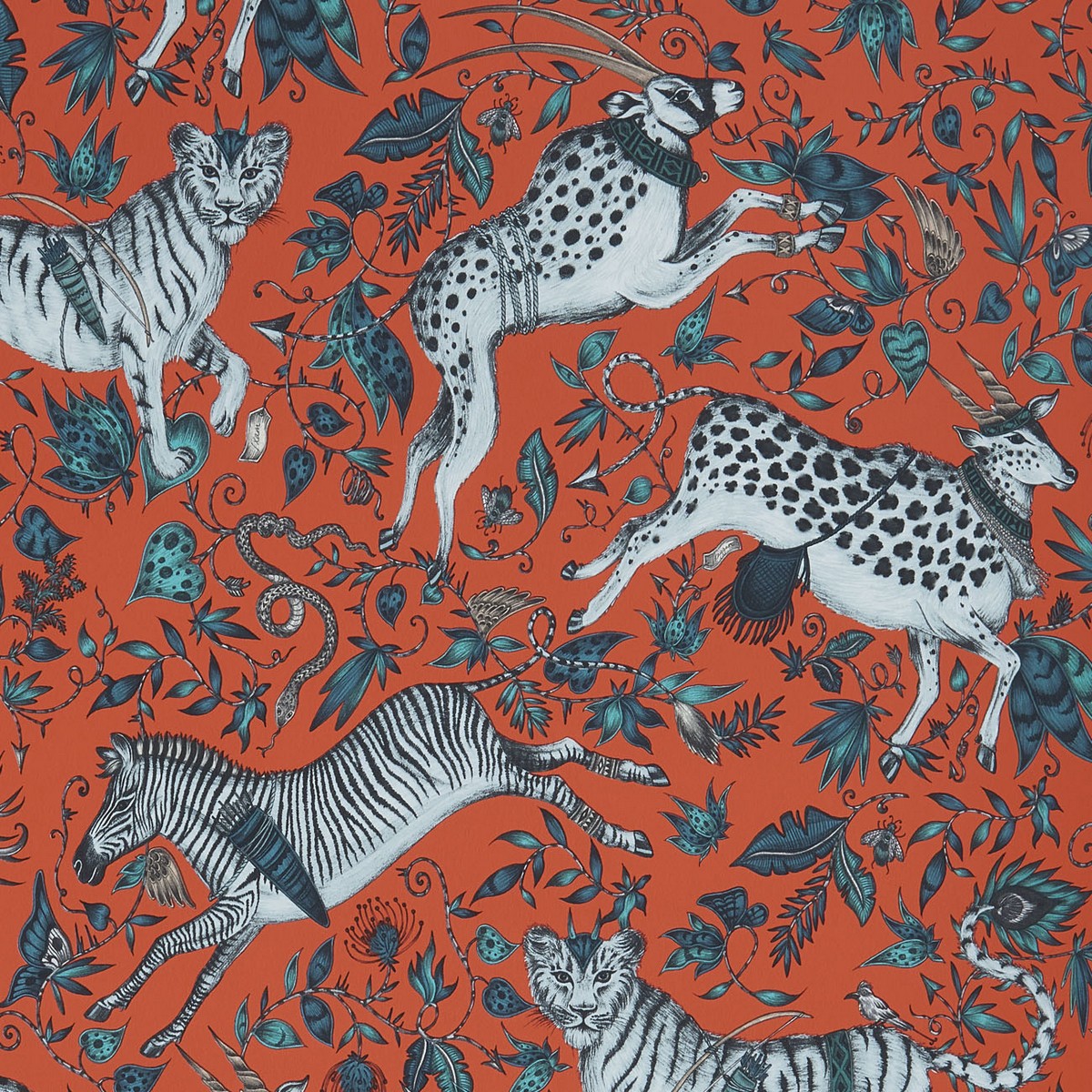 Обои Clarke&Clarke Wilderie Wallcovering W0119-03