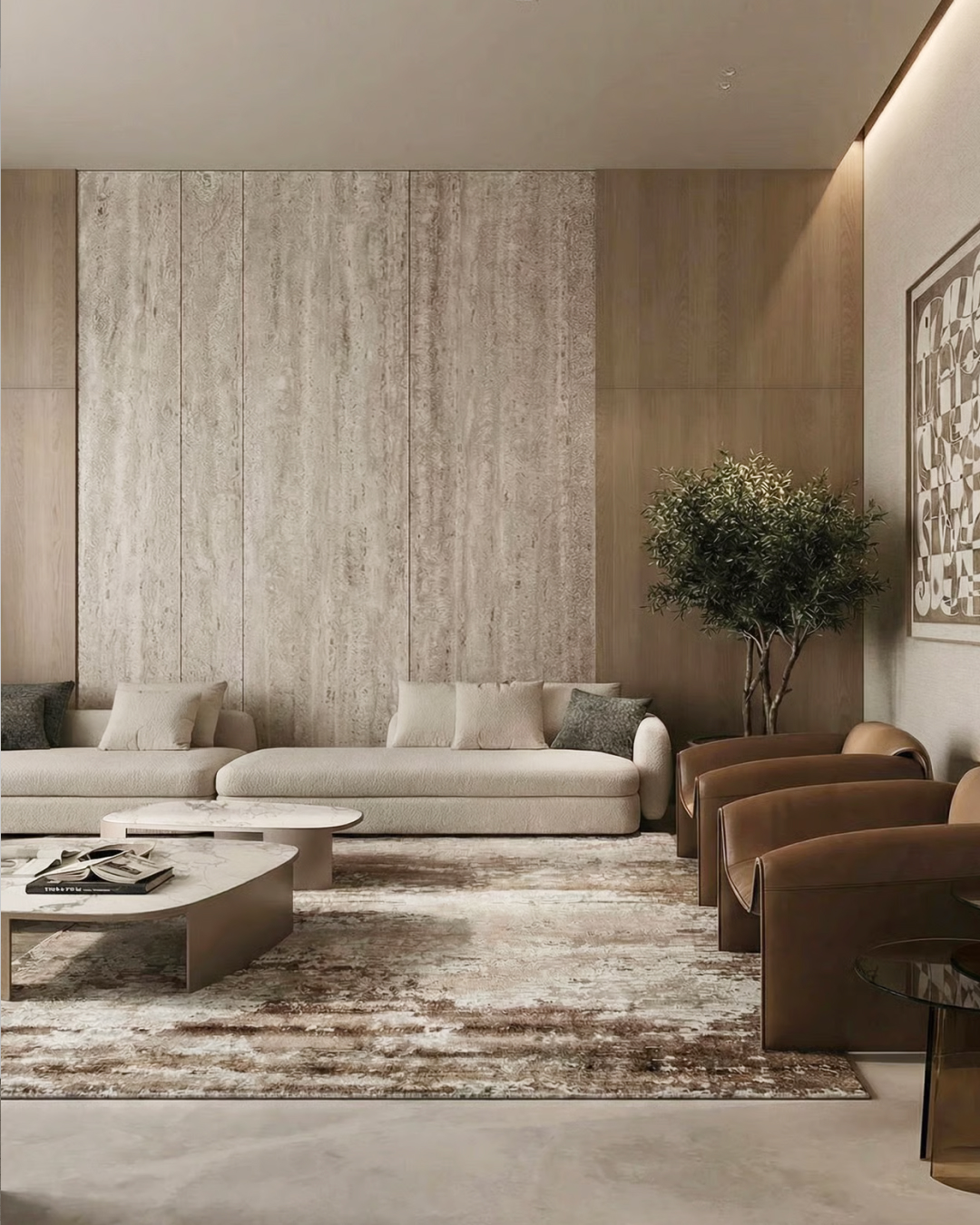 Гибкий камень Decaro WallPanels Flex Stone D1015 Travertine