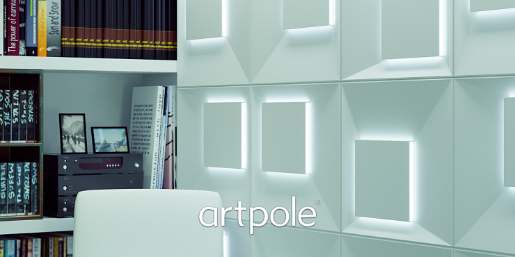 Гипсовая 3D панель Artpole М-0075-1