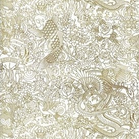 Обои Lelievre Jean-Paul Gaultier Les Papiers 3303-02