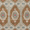 Ткань Lewis&Wood Big Prints Bukhara Blue Cedar