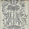 Обои Clarke&Clarke Animalia Wallpaper KRUGER MONOCHROME-W0102-05