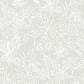 Обои Seabrook White Heron EW11010