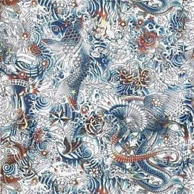 Обои Lelievre Jean-Paul Gaultier Les Papiers 3310-01