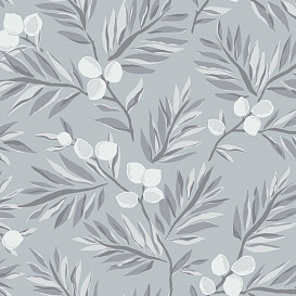 Обои Paper&Ink Navy, Grey&White BL70708