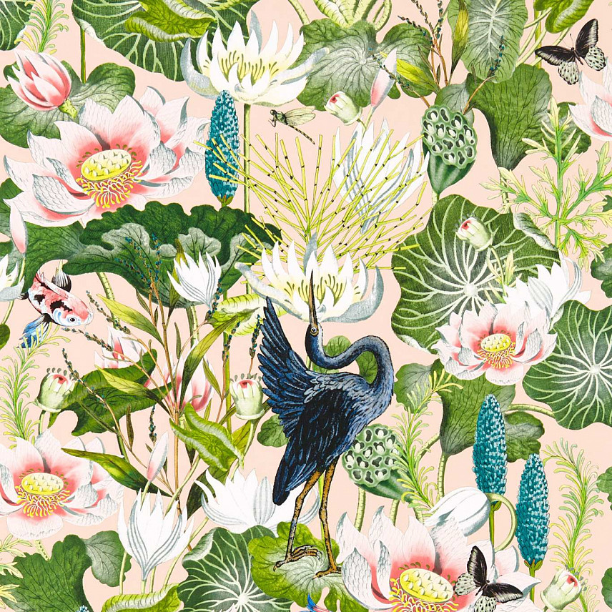 Обои Clarke&Clarke Botanical Wonders Wallpaper W0137-01