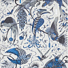 Обои Clarke&Clarke Animalia Wallpaper AUDUBON-BLUE-W0099-01